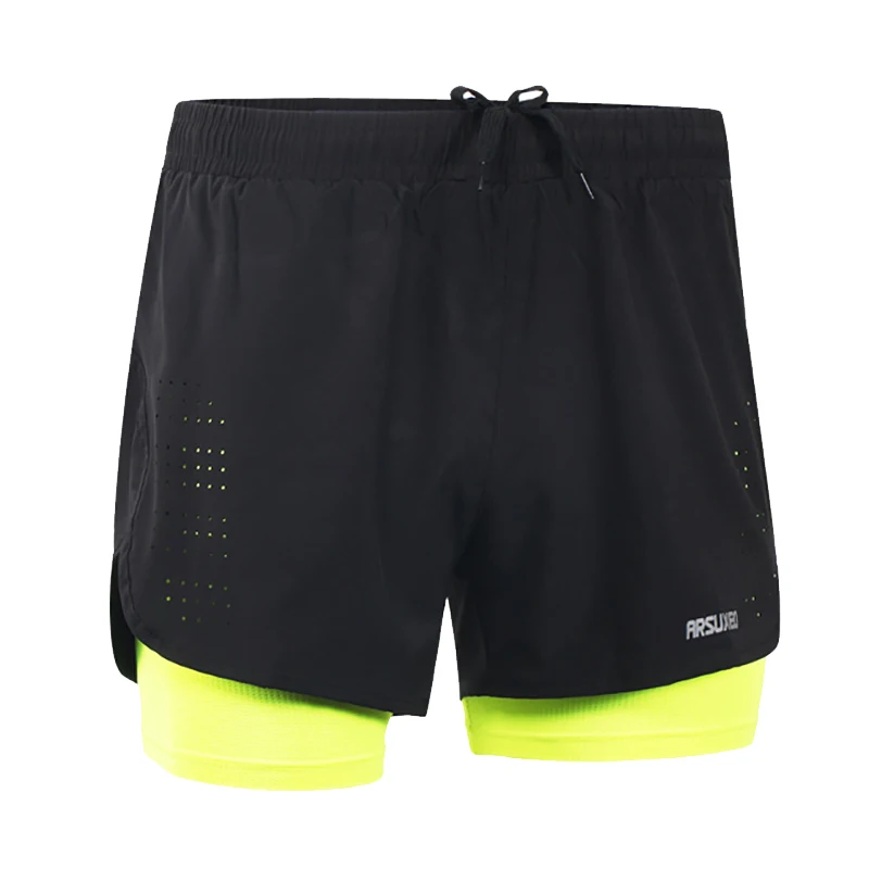 Быстросохнущие мужские спортивные шорты для бега 3 дюйма тренировочные активных