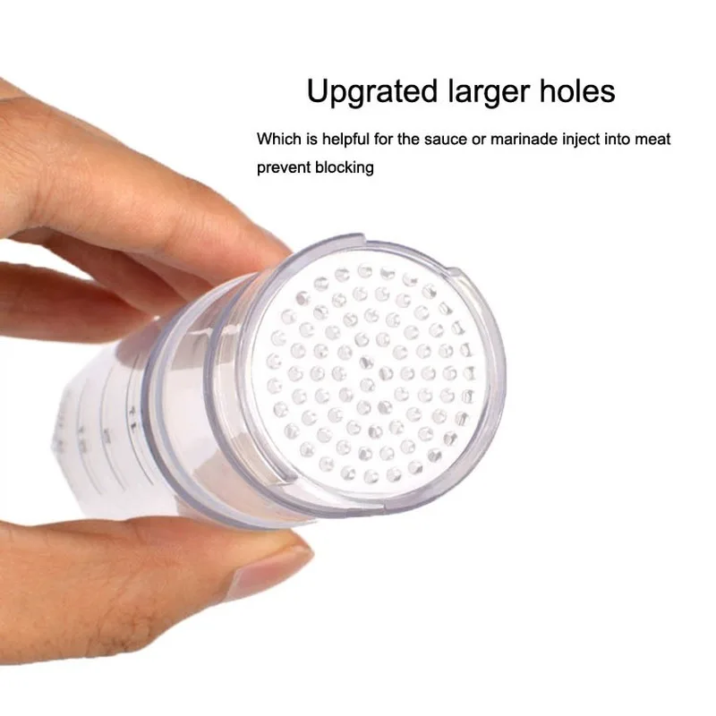 

Multi Function Meat Tenderizer Needle ABS+Stainless Steel Steak Meat Injector Marinade Flavor Syringe Kitchen Gadgets Meat Tools