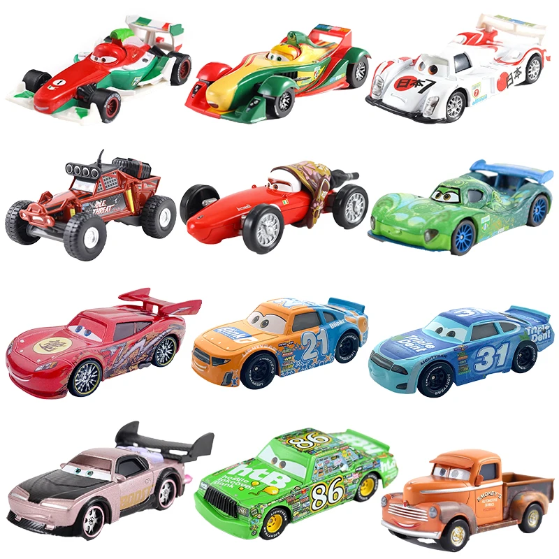 Disney Pixar гоночный автомобиль 2 3 игрушки Молния Маккуин мэтер Джексон шторм Рамирес