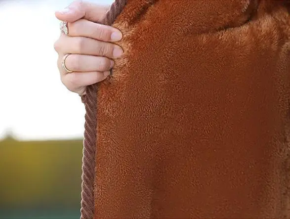 Зимнее пальто Fdfklak с бархатной подкладкой толстые парки для бабушки среднего