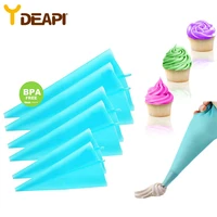 ydeapi confectionery bag silicone icing piping cream pastry bag nozzle cake decorating baking decorating tools for cake fondant