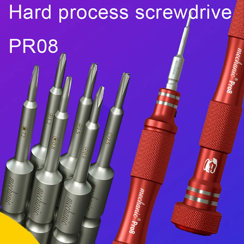 Прецизионная отвертка MECHANIC PRO8 с сильным магнитным ремонтом телефона инструмент