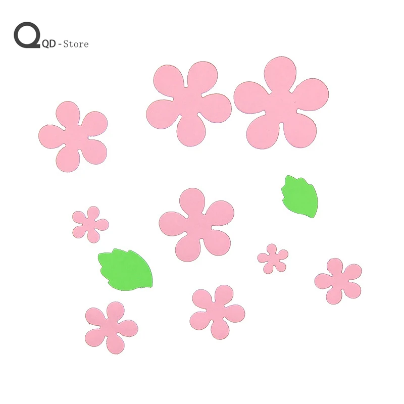 

Scrapbook Cutting Dies Cut Stickers Flowers and Leaves Metal Cutting Dies New 2021 DIY Card Make Mould Model Craft Decoration