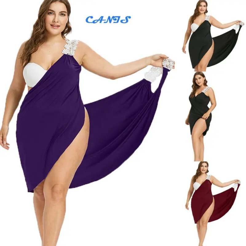 Женский летний купальник шарф Пляжная накидка женское платье макси Пляжное