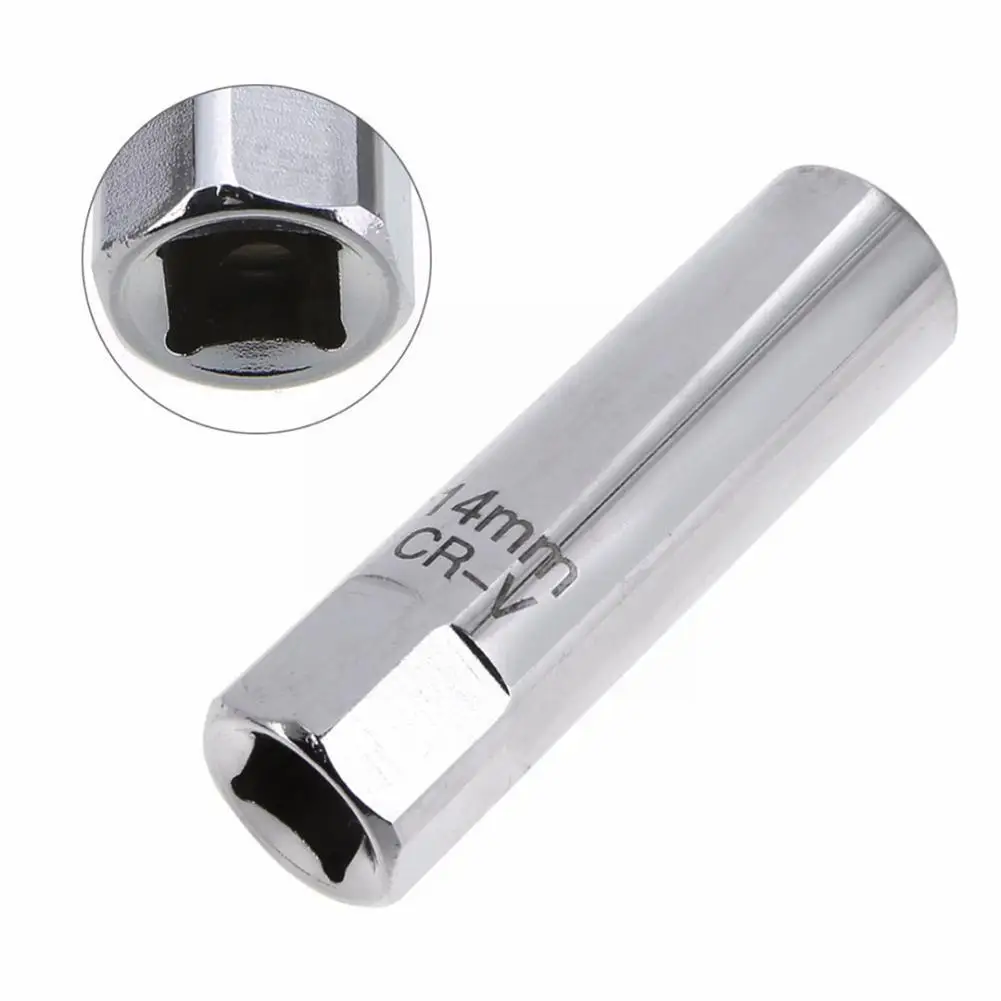 

14mm Spark Plug Socket 12-Point Magnetic Removal Tool Tool Remover For BMW Wrench Mini 3/8''Drive N7J8