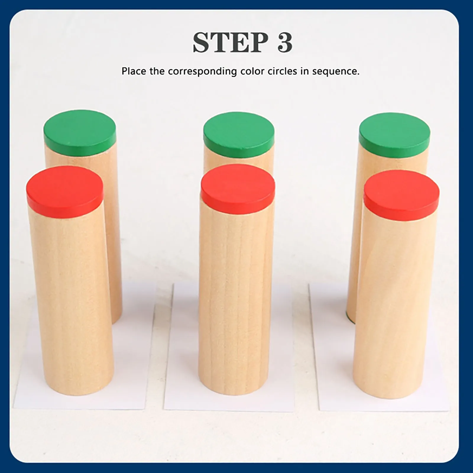 

Voice Matching Game Baby Montessori Educational Toys Wooden Game Color Interactive Educational Sound Pairing Jouets ducatifs