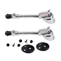h053 2pcs bass drum spurs anti rust adjustable stand legs feet percussion accessories