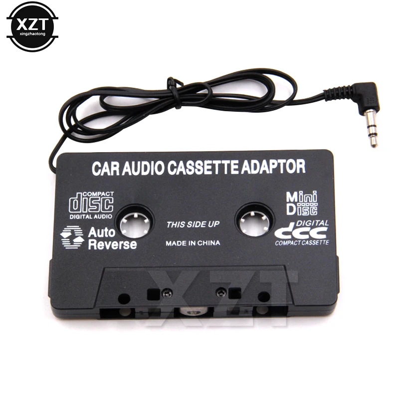 Hot Sale Car Cassette Player Tape Adapter Cassette Mp3 Player Converter For iPod For iPhone MP3 AUX Cable CD Player 3.5mm Jack