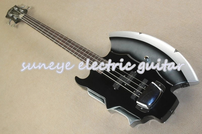 Горячая Распродажа электрическая бас-гитара SIMMONS AXE 4 струны Custom Shop струнные