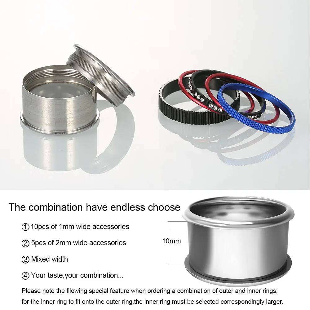 Floya Boho кольца красные черные слои нержавеющая сталь обручальное кольцо Femme