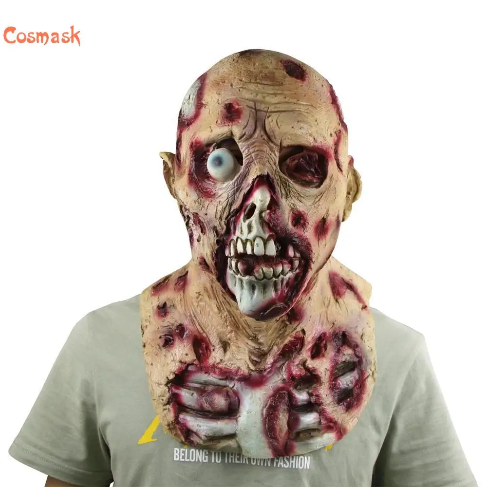 

Cosmask New Biochemical Monster Mask Halloween Realistic Latex Mask Masquerade Halloween Horror Mask