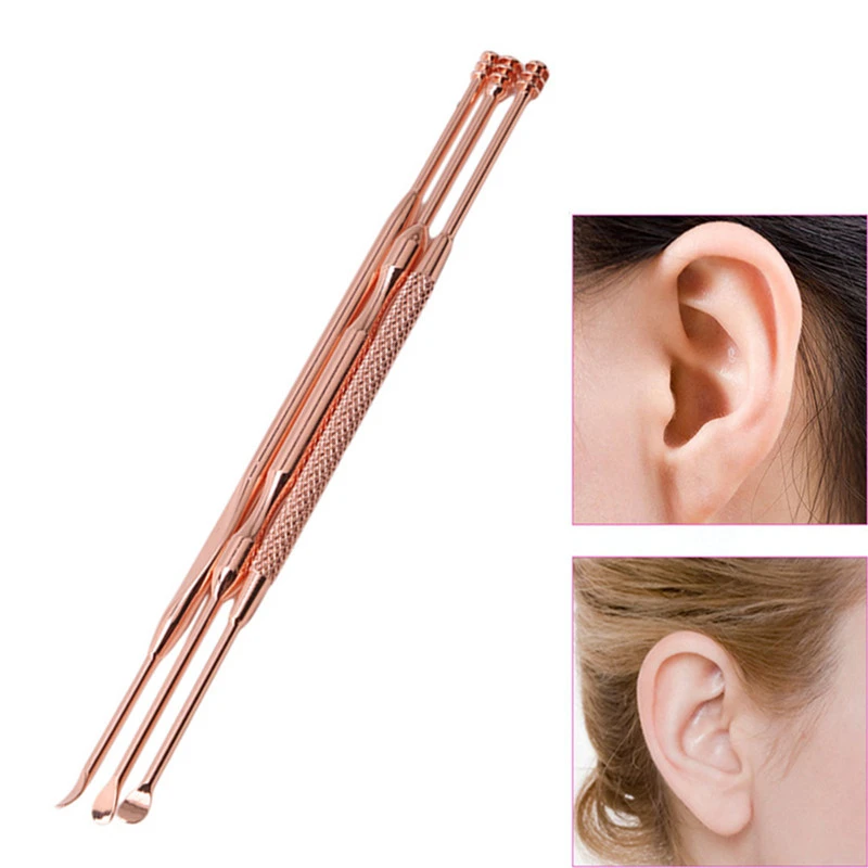 3 шт./компл. из нержавеющей стали для Снятия Воска удаления ушей очистки