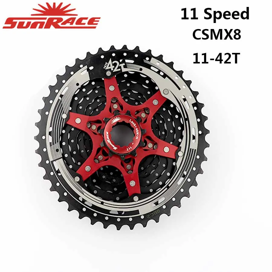 Велосипедная кассета SunRace CSMS8 CSMX8 MX80 11-42T 11-46T 11-50T 11-51T | Спорт и развлечения