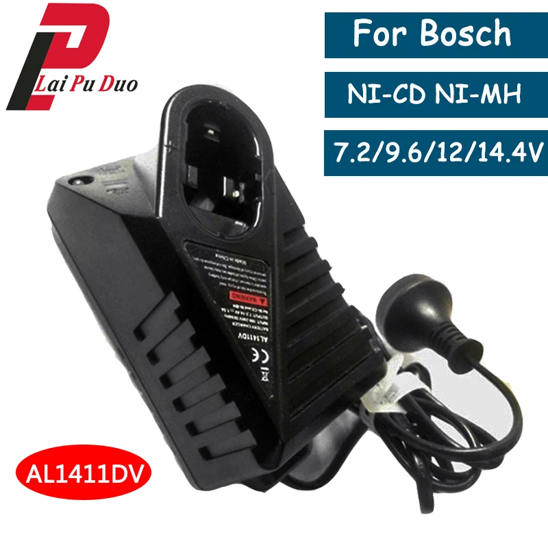 Зарядное устройство AL1411DV Ni CD для аккумуляторов Bosch 7 2 В 9 6 в 12 14 4 GSR7.2 GSR9.6 GSR12