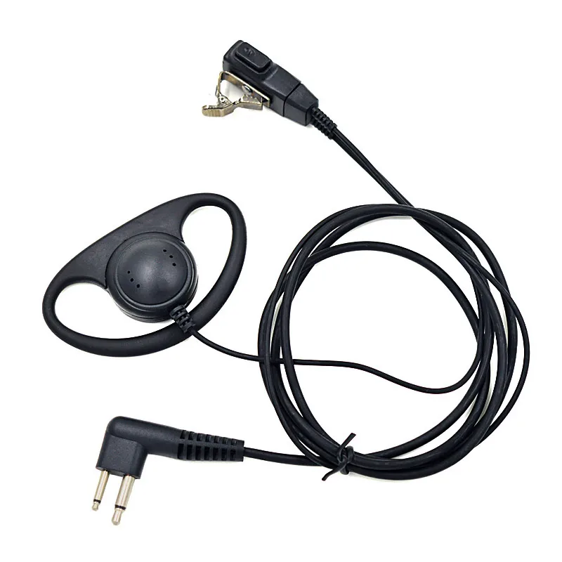 Гарнитура XQF с ушным крючком гарнитура микрофоном PTT для Motorola Portable Radio GP300 CP040 CP180