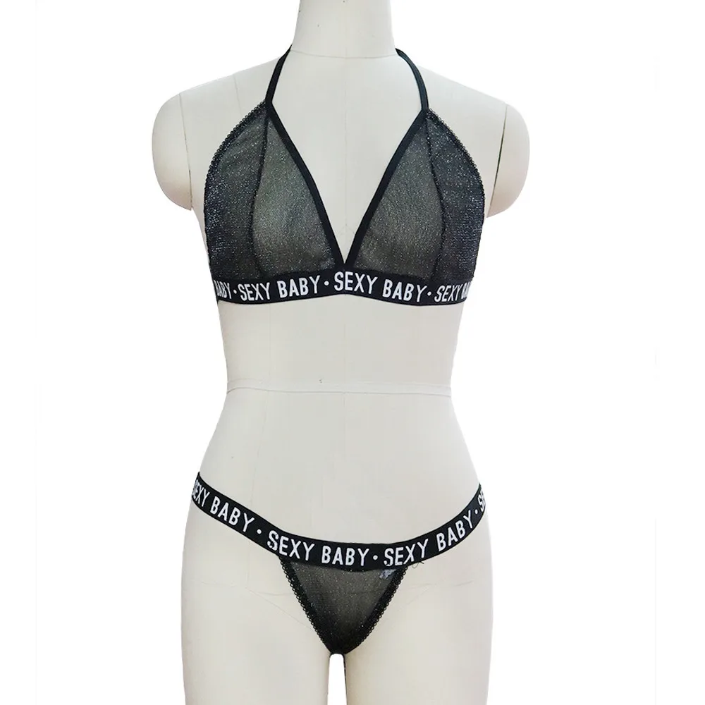 Женский комплект нижнего белья сексуальный модный бюстгальтер размера плюс