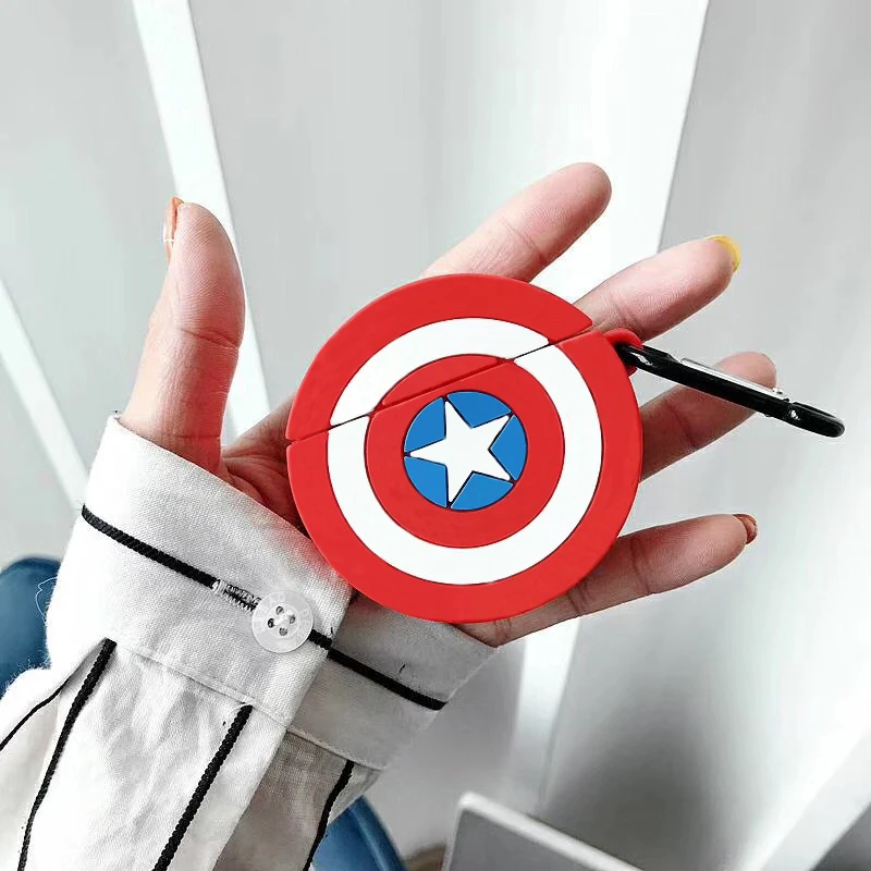 AS PIC SHOW 3D Bluetooth беспроводной чехол для наушников для AirPods чехол силиконовый тост Защитная крышка аксессуары для Apple Air pods коробка - Цвет: AS PIC SHOW