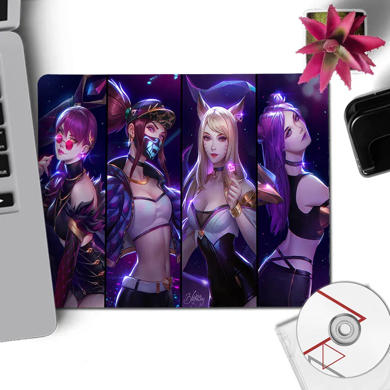 maiyaca 80x40cm kda akali laptop gaming mouse pad large locking edge keyboard 70x30cm deak mat for cs go lol dota2 free global shipping