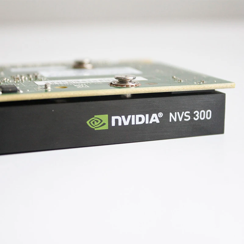 1pcs full height of quadro nvidia nvs300 512m ddr3 pcie graphics card video card with nvs300 dms59 dvi vga cable free global shipping