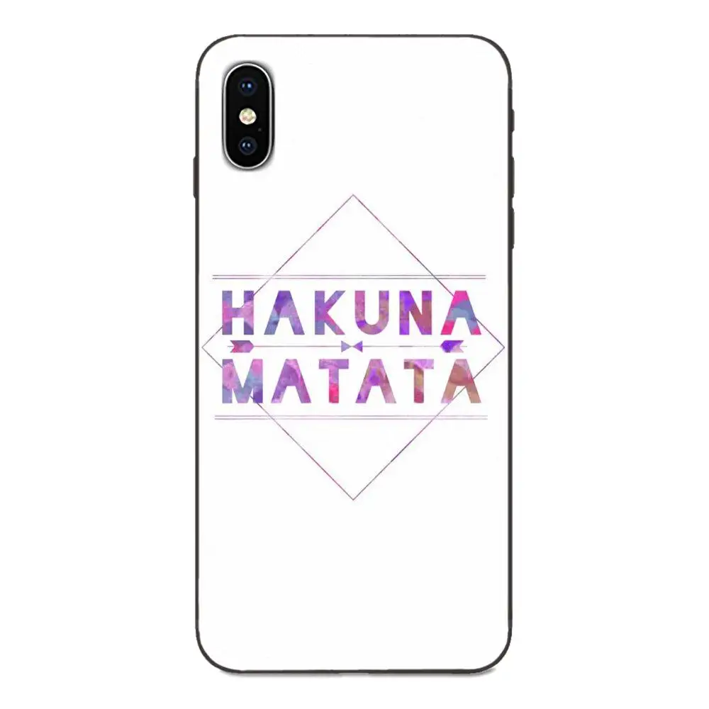 Hakuna Matata Король Лев для huawei nova 2 2S 3i 4 4e 5i Y3 Y5 II Y6 Y7 Y9 Lite Plus Prime Pro 2017 2018 2019 стильный