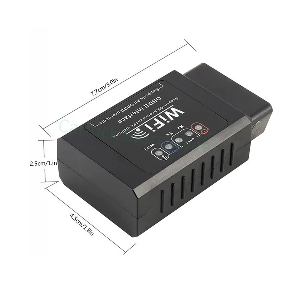Диагностический сканер ELM 327 V1.5 Wi-Fi OBD2 для Android/IOS | Автомобили и мотоциклы