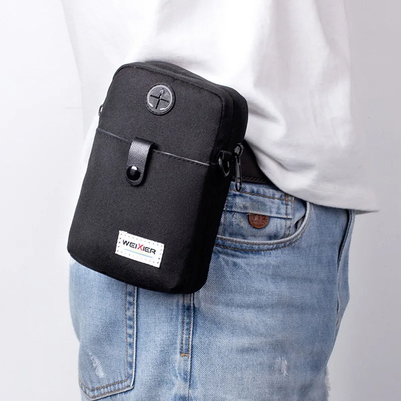 Fashion Men Messenger Bag Phone Pocket Crossbody For Shoulder Handbag Multifunctional Male Small Flap | Багаж и сумки