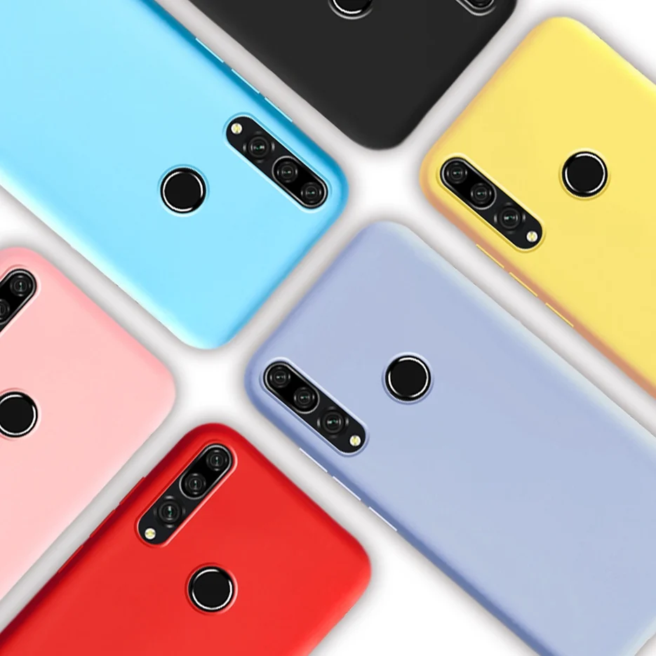 Милый чехол из ТПУ для Huawei P Smart Z 2019 тонкий симпатичная задняя крышка PSmart PSmartZ