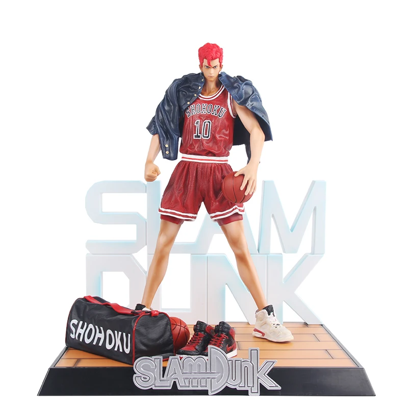 

Slam dunk master hands Sakuragi flower path, Liuchuan maple,Anxi coach animation model a full set of 5 ornaments Limited Edition