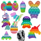 Пузырьки-антистресс для детей, популярные игрушки для взрослых, сенсорные пузырьки рук, для аутизма