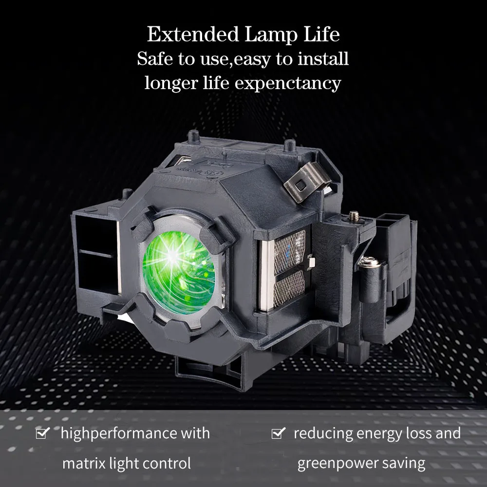ELPLP42 заменяемая прожекторная лампа с Корпус для EPSON EMP 400W EB 410W 140w 83H Powerlight 822 H330B