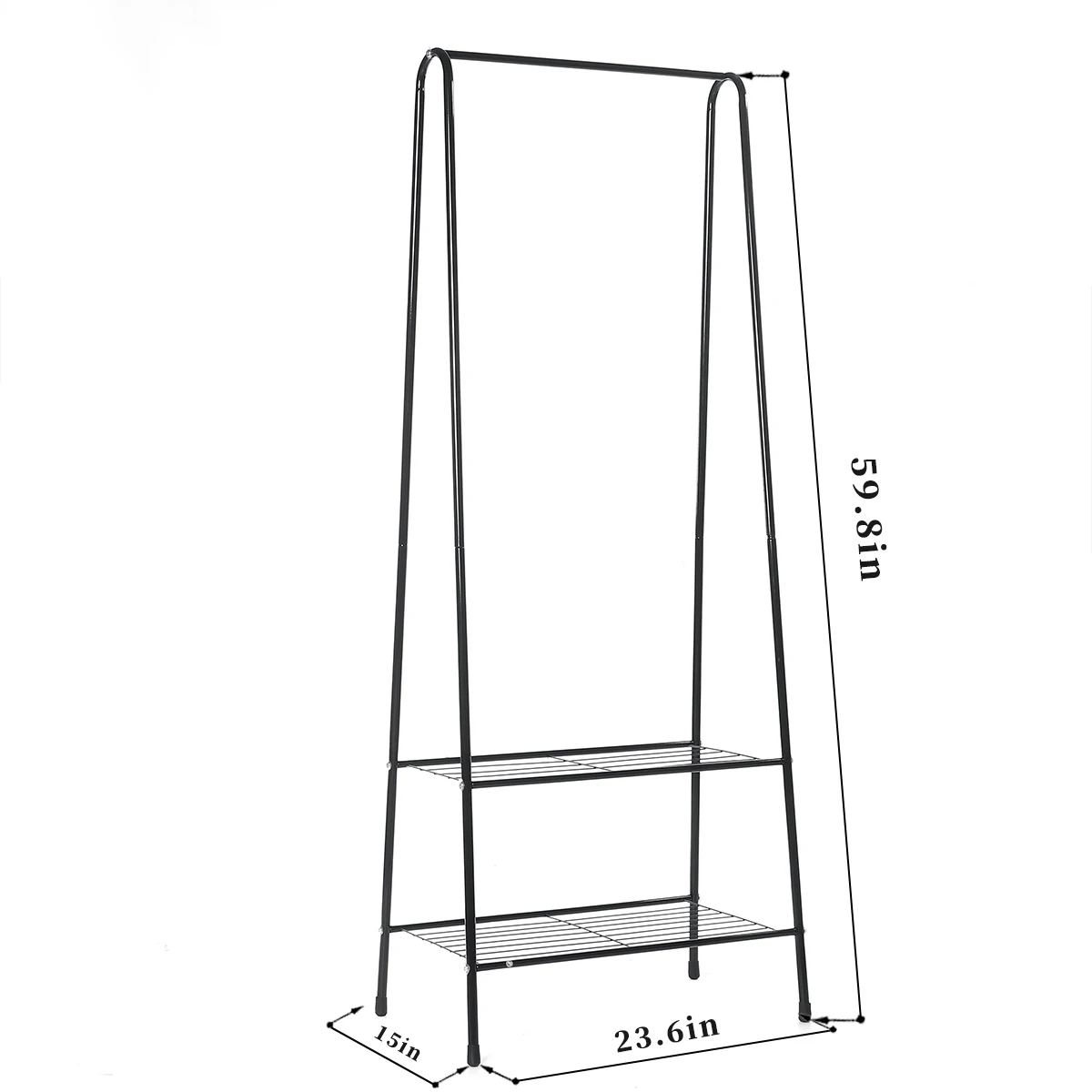 

Multi-function Triangle Coat Rack Removable Bedroom Hanging Clothes Rack Floor Standing Coat Rack Clothes Hanger for Home