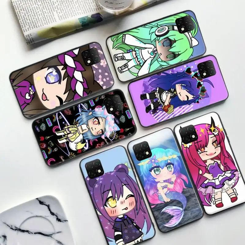 

social game gacha life girl Phone Case For Samsung A51 A52 A71 A72 A80 A91 A01 A02 M02s A11 A12 A21S A31 Shell A32 A20E Cover