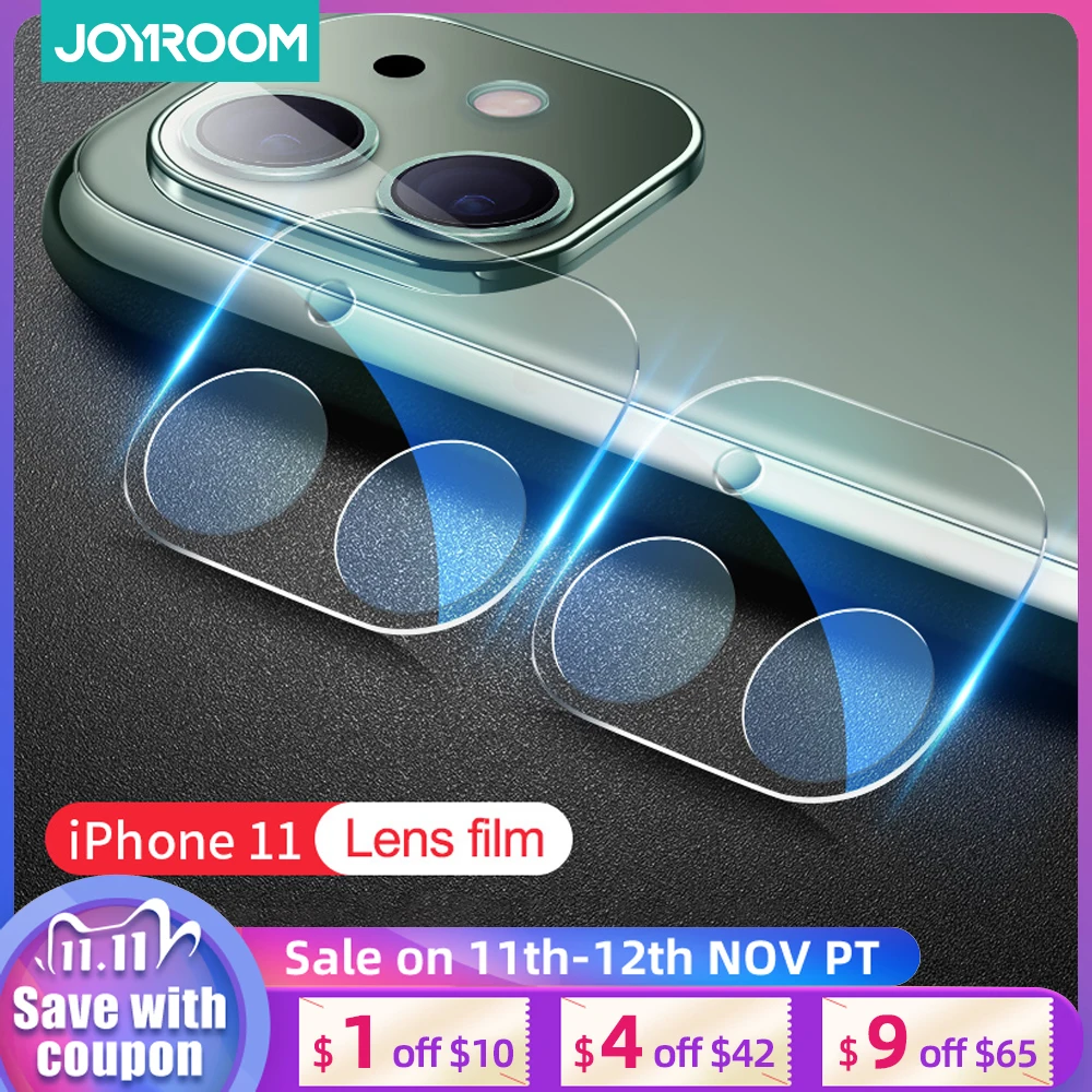 Защитное 3D стекло для объектива JOYROOM Защита экрана iPhone 11 Pro Max закаленное Защитная