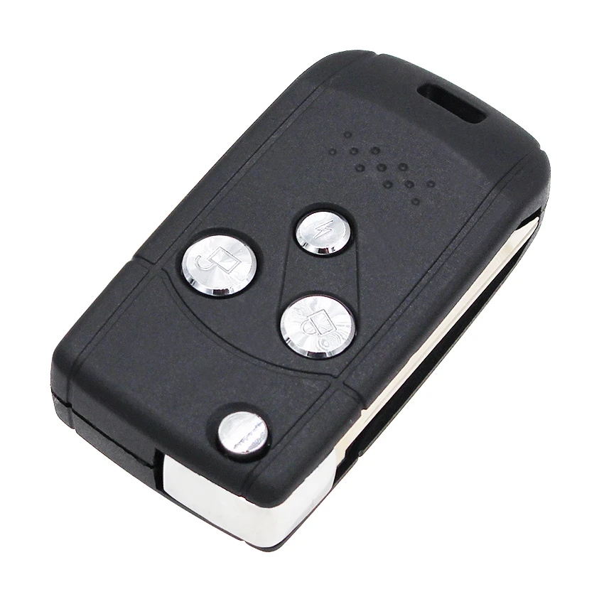 3 кнопки Модифицированная Складная откидная оболочка ключа дистанционного