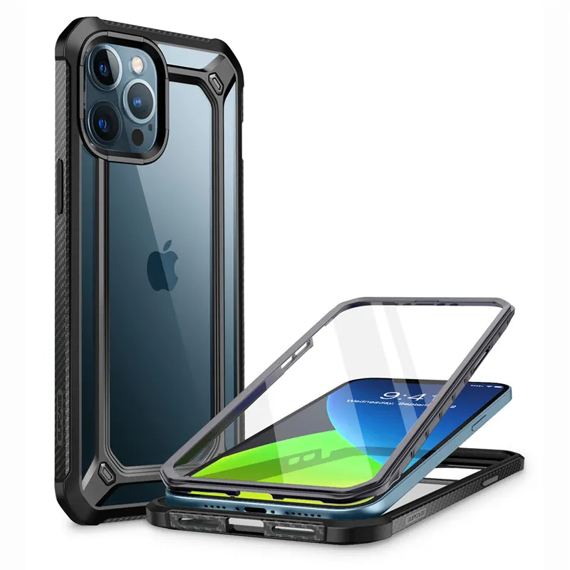Для iPhone 12 Pro Max чехол 6 7 дюймов (2020 выпуска) SUPCASE UB EXO гибридный Прозрачный Бампер со