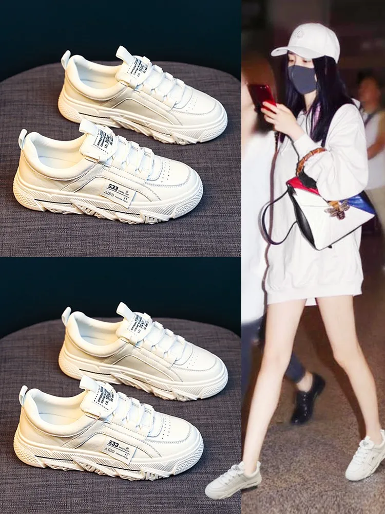 

Small White Shoes New Spring And Summer Thin Breathable Soft Sole Comfortable Casual Shoes Versatile Sports Shoes