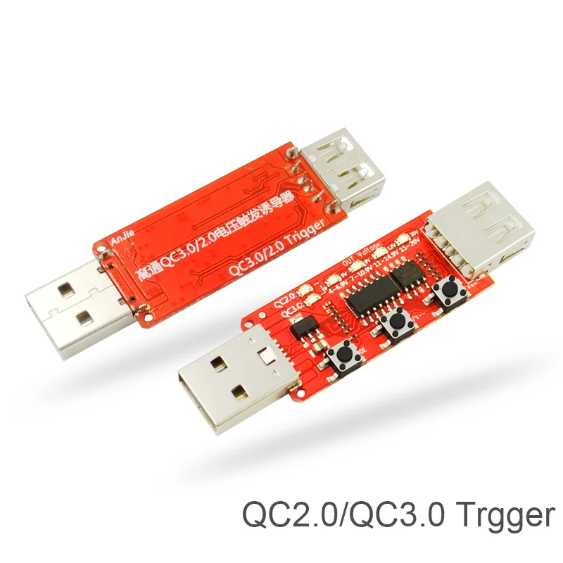 qc2.0 3.0 Trigger PD quick charge trigger цифровой измеритель напряжения тока Амперметр кулонометр зарядное устройство мобильный источник питания тип-c usb тестер детектор - Цвет: qc2.0 3.0 Trigger