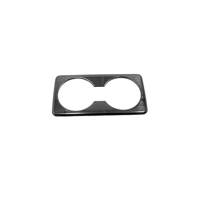 

Stainless steel For Mazda 3 Axela 2019 2020 Accessories Car rear water cup frame decoration Cover Trim Sticker Car Styling 1pcs