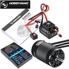 Двигатель Hobbywing EZRUN MAX10 120A, водонепроницаемый бесщеточный ESC + 3660SL G2 3200 кв 4000 кв 4600 кв для радиоуправляемой машинки, багги Monster 1:10