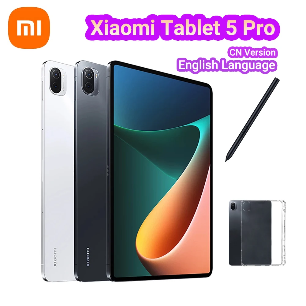 

Оригинальный мини-планшет Xiaomi Mi Pad 5 Pro, 11 дюймов, 120 Гц, 2,5 K ЖК-экран, 6G/8G + 128G/256G, 8600 мА · ч, Android 11, Wi-Fi, для изучения офиса