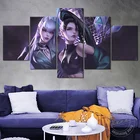 КДа изо всех сил Akali  Evelynn настенные картины с надписью LOL Game плакат League of Legends Картина на холсте Декор для дома подарок на день рождения