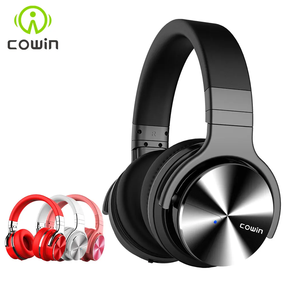 

Original Cowin E7PRO[Upgraded] Active Noise Cancelling Bluetooth Headphones Wireless Headset with mic ANC Handsfree HIFI Bass