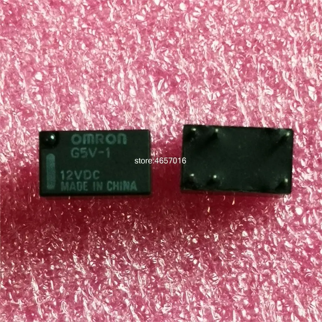 

10 шт./лот G5V-1-12VDC миниатюрное реле сигнала открытый 1A 6 футов 12 В