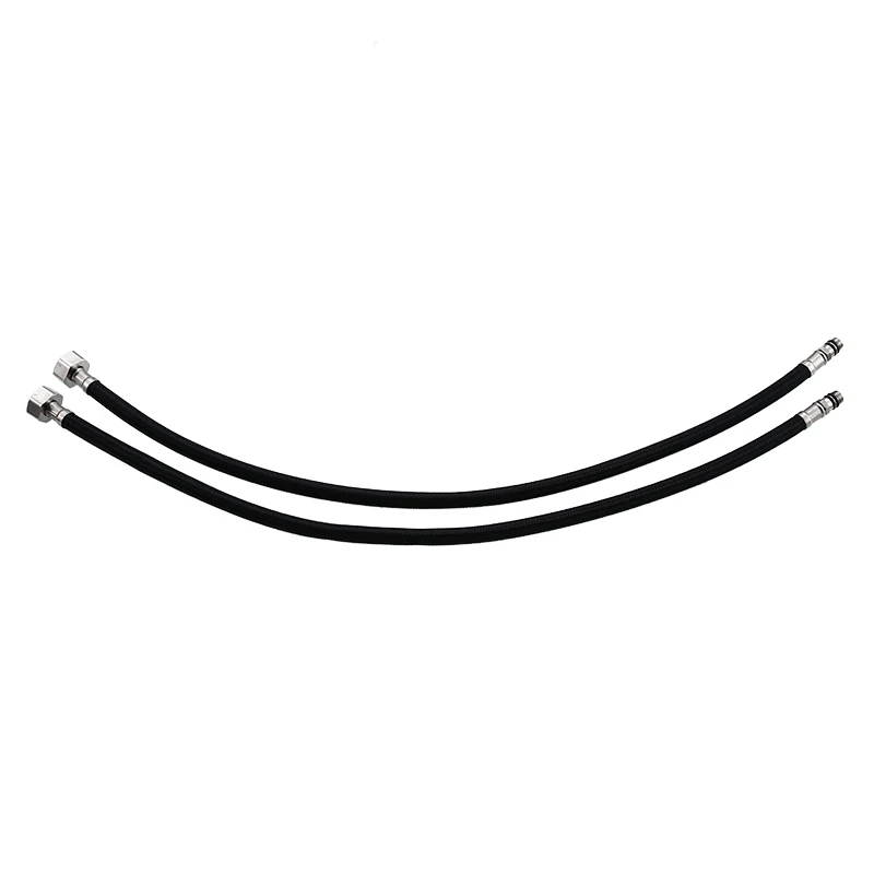 MTTUZK 304 нержавеющая сталь G1/2 &quotЧерный Гибкий Смеситель для холодной и горячей