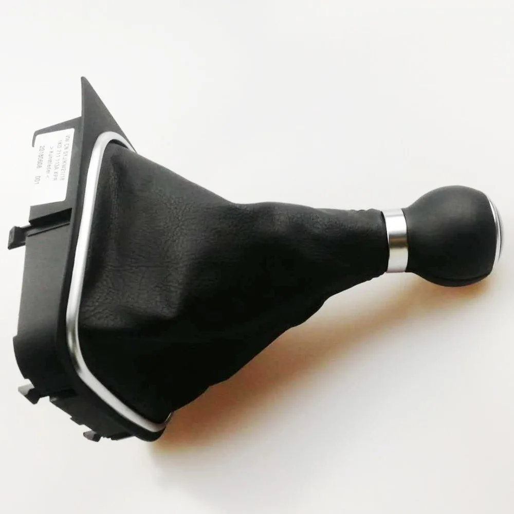 Оригинальные 5 скоростные автомобильные кожаные ручки переключения передач с