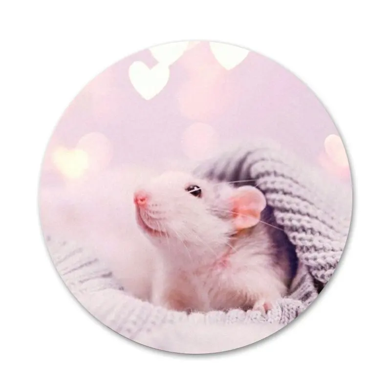 Кролик мышь Хомяк значок для одежды рюкзак украшение подарок | Дом и сад