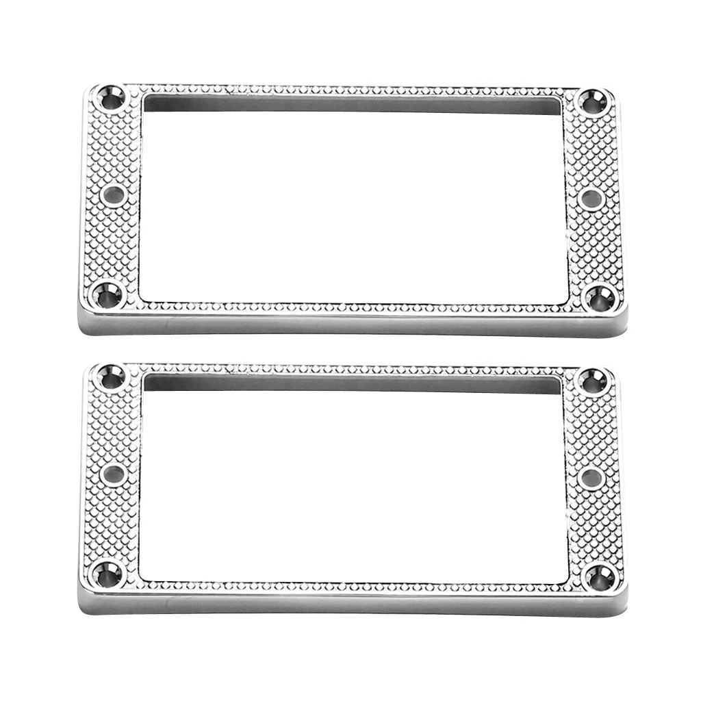 Набор из 2 электрических гитар Humbucker Пикап кольца с крепежными винтами DIY