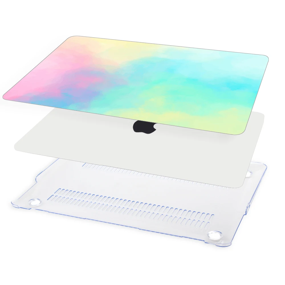 Чехол пастельного цвета для ноутбука Apple MacBook retina Air 12 13 3 новый Pro 15 4 16 дюймов |