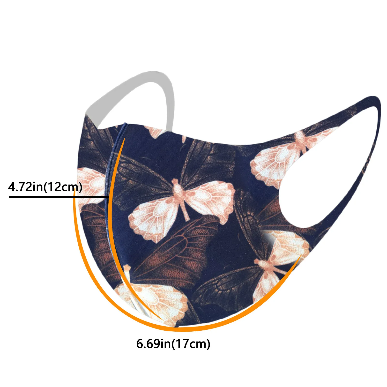 Черная маска для взрослых унисекс хлопковая лица аниме езды на велосипеде лагеря