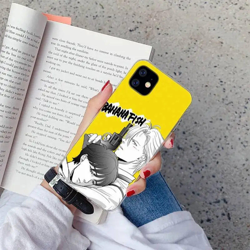 

Hot Banana Fish Anime Phone Case For iphone 12 5 5s 5c se 6 6s 7 8 plus x xs xr 11 pro max mini